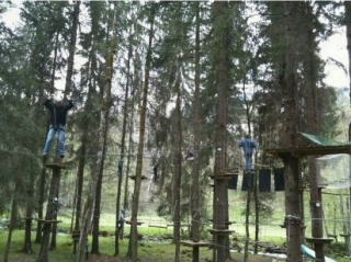  Curso de aventura en los árboles Morzine